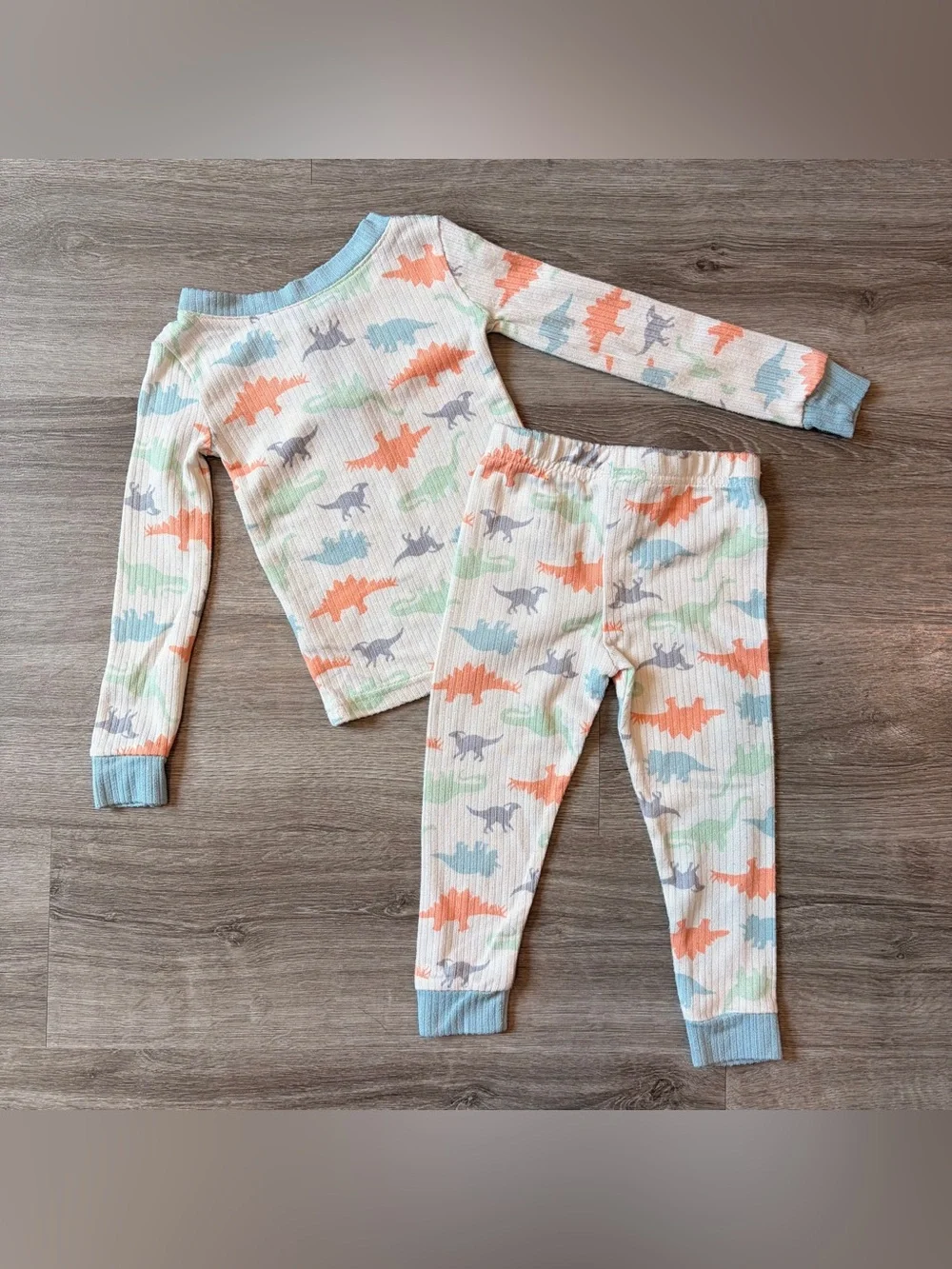 Stitch & Stone baby boys dinosaur print pajama set